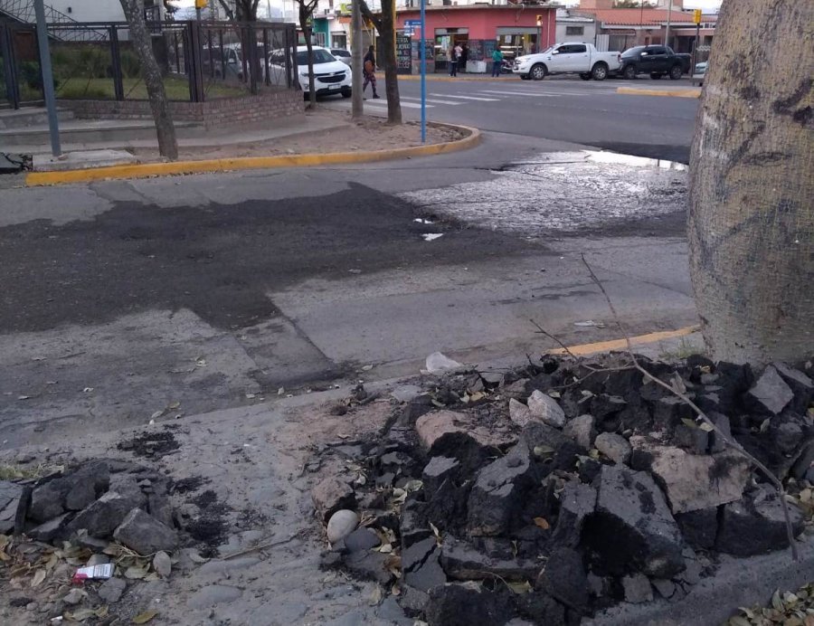 Esquina continuamente rota